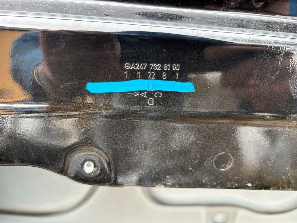 фото №8, Mercedes glb 247 дверь левый задняя задние левая