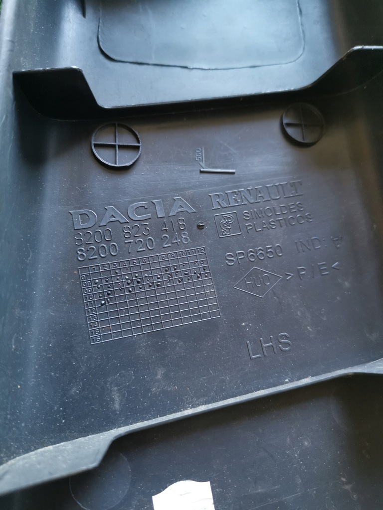 фото №3, Dacia sandero захист стійка середнього ліва