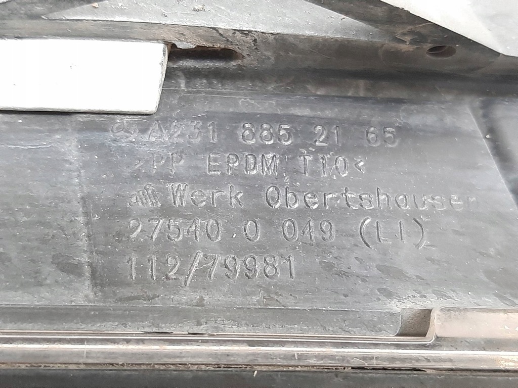 фото №4, Противотуманная фара перед левый a2318852165 mercedes sl r231