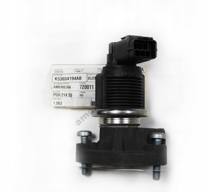 фото №1, Клапан egr chrysler dodge оригінальний номер 53034194ab