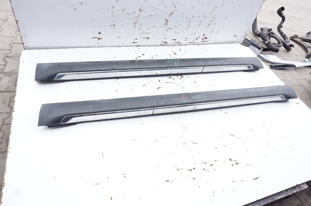 фото №1, Молдинг порог левая peugeot 4007