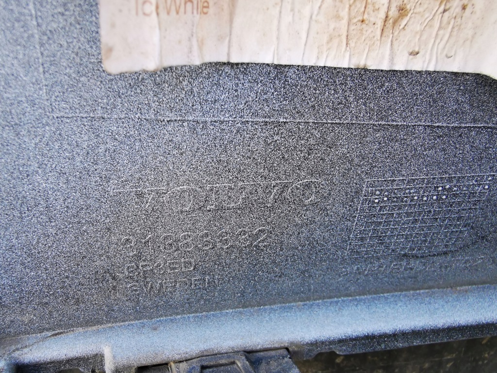 фото №12, Volvo v90 cross country бампер задня 16-