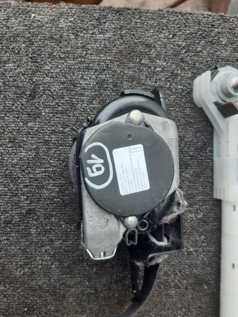 фото №4, Pas безопасности правый перед renault koleos ang