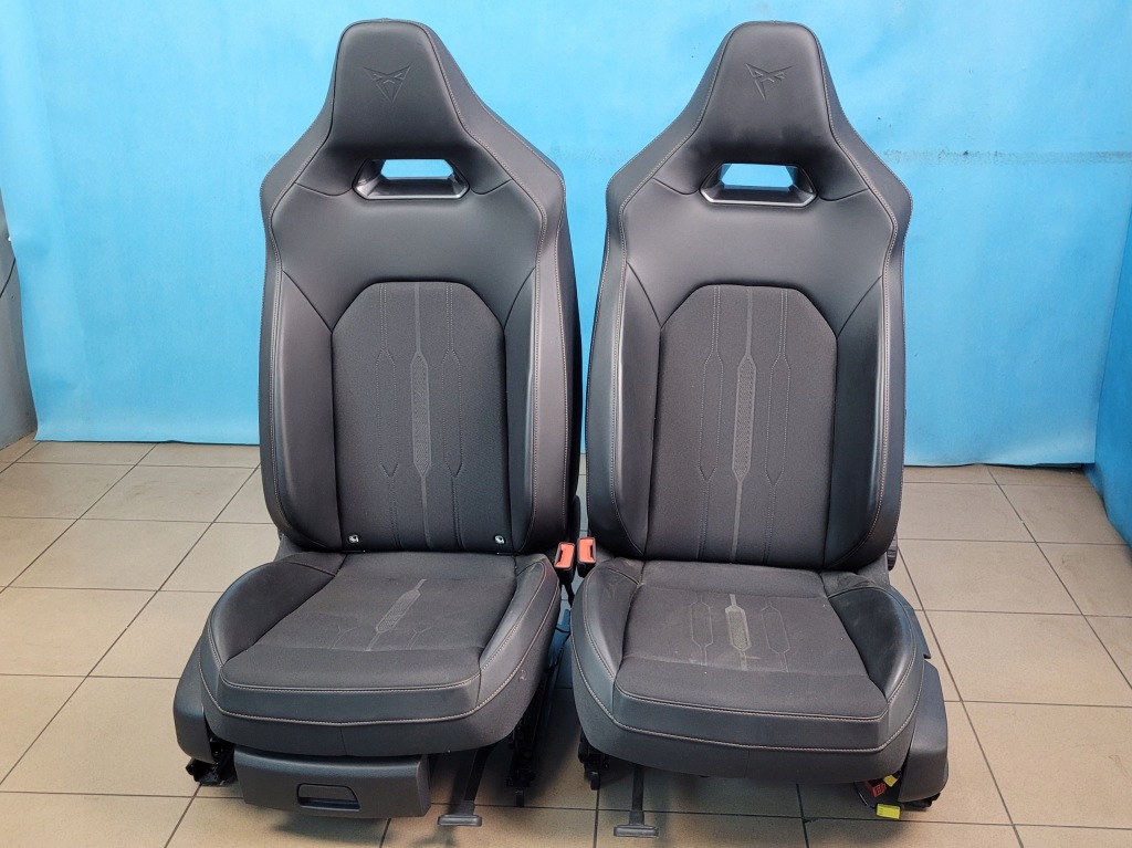 фото №5, Cupra leon 2.0 tsi сиденья ковши заднее сиденье салон комплект