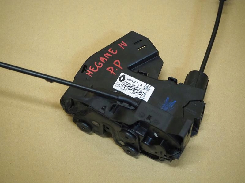 фото №3, Замок дверь правый перед renault megane iv hb