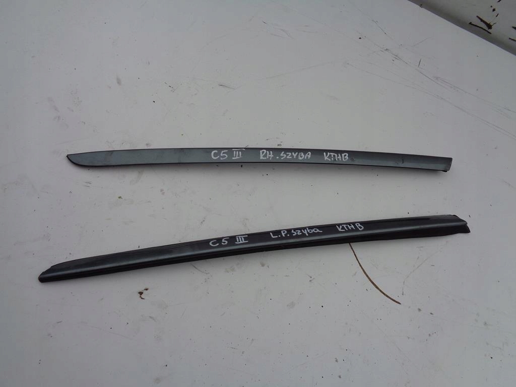 фото №1, Молдинг скло правий перед citroen c5 iii x7 kthb