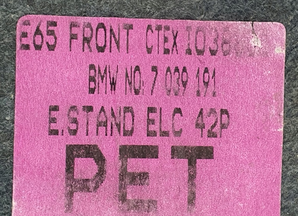 фото №6, Подушка поперекова сидіння bmw 7 e65 7039191