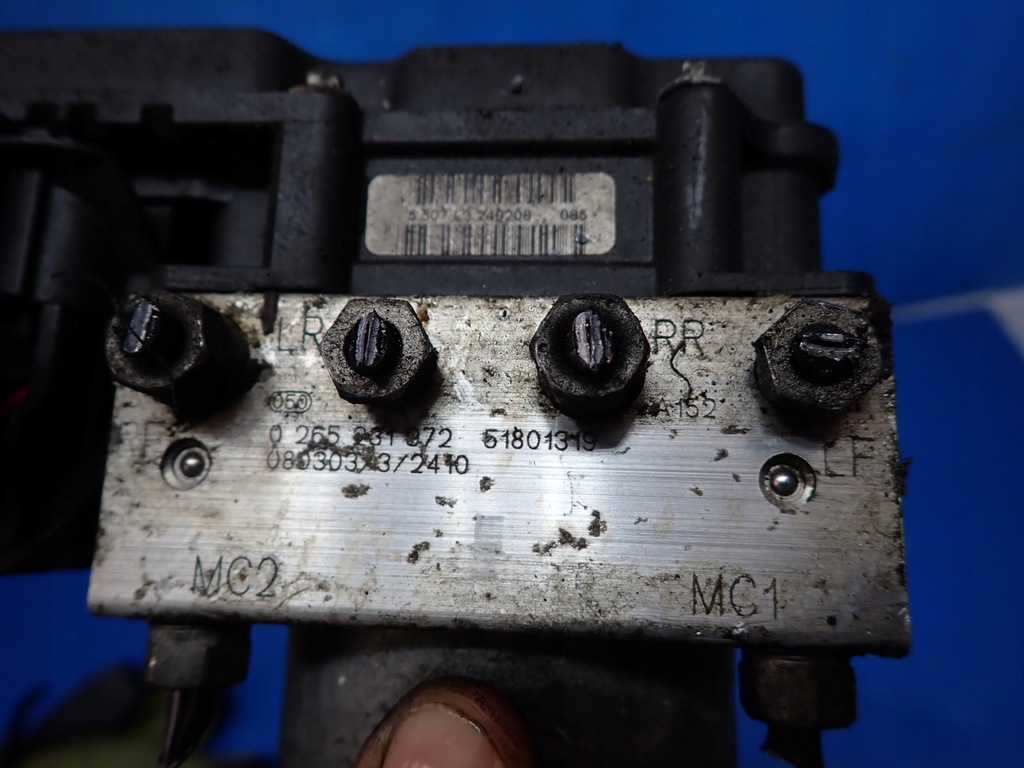 фото №8, Szt насос abs fiat 500 51801319