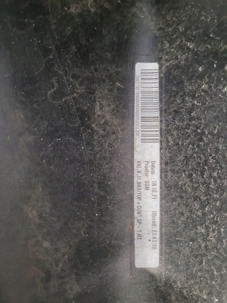 фото №7, Porsche taycan 9j 9j1zderzak перед передний