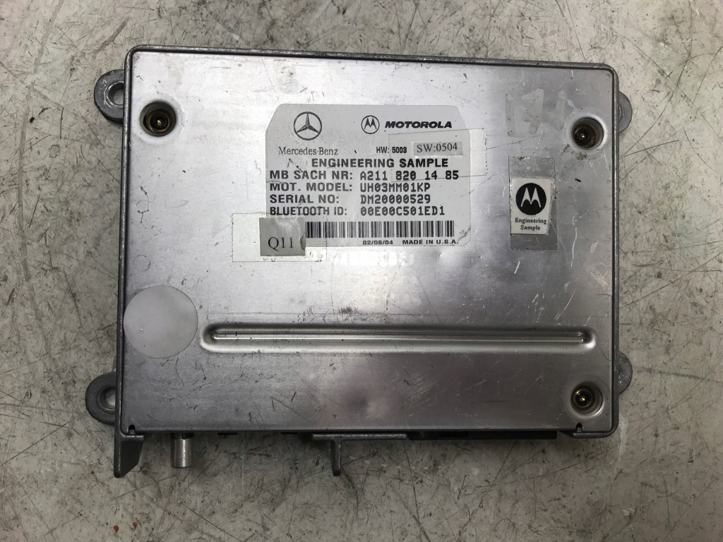 фото №1, Mercedes w203 w211 lift модуль антенны bluetooth