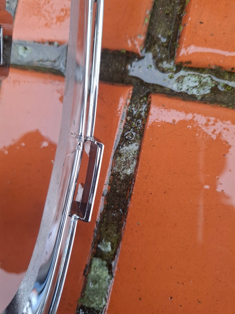 фото №4, Renault captur ii 19- решітка радіатора решітка рамка хром бампера перед права