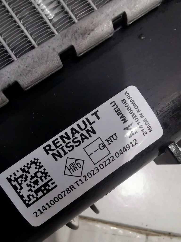 фото №7, Радіатор wody кондиціонер 214100078r duster i 1.5dci герметична !!