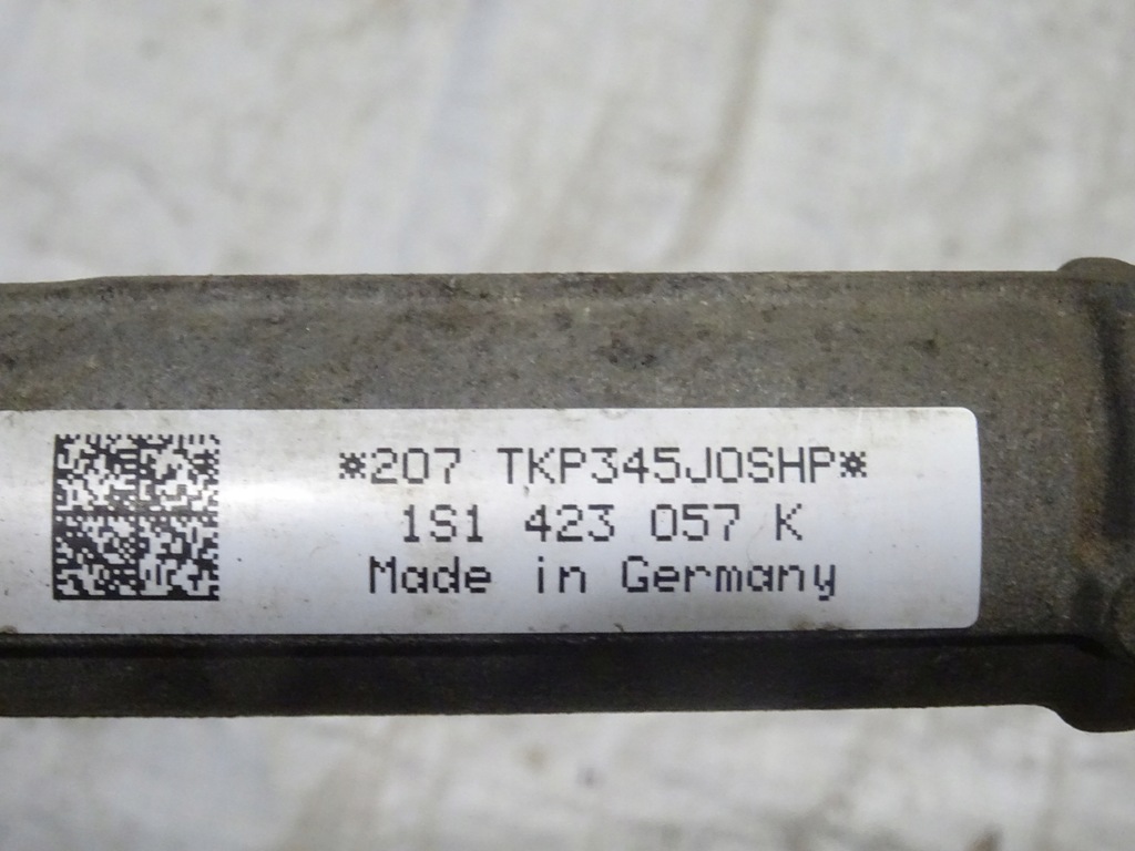 фото №7, Рейка рульова молдинг трансмісія vw up! up skoda citigo seat mii 1s1423057k