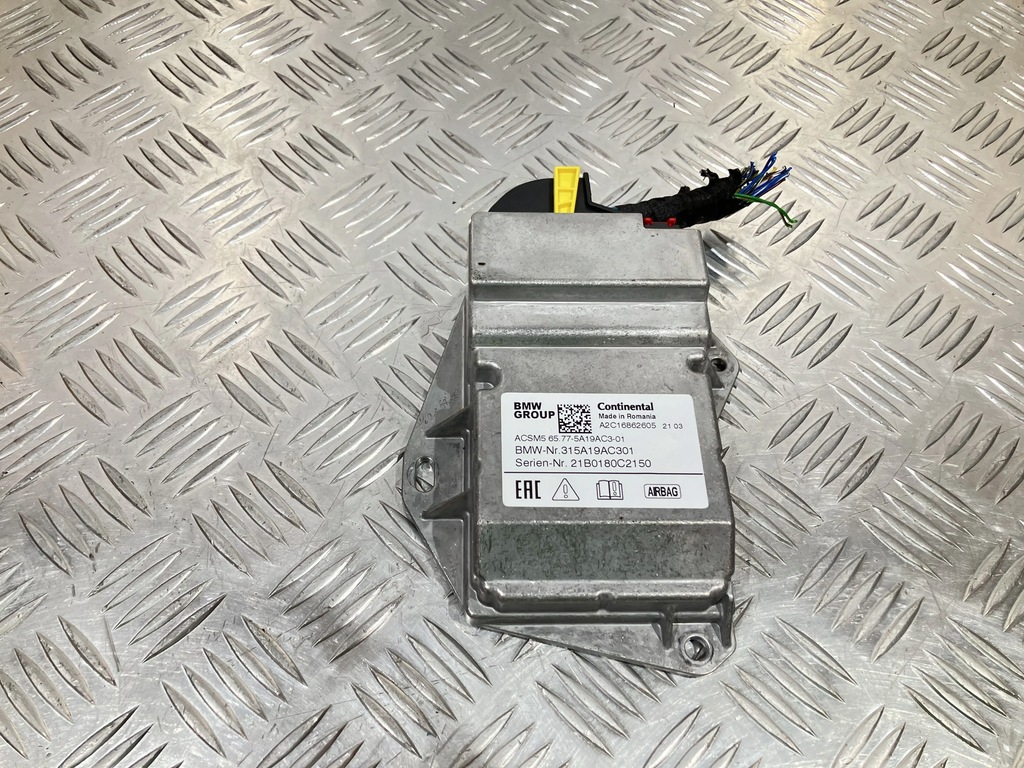 фото №1, Модуль датчик подушек подушка безопасности bmw 2 f44 5a19ac3