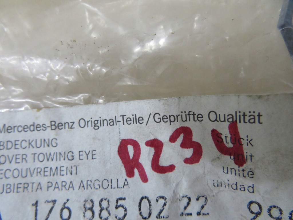 фото №5, Заглушка фаркоп задня mercedes a-klasa w176 a1768850222