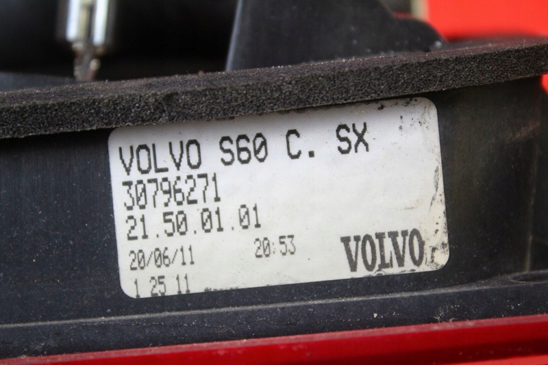 фото №6, Лампа левая задняя задняя 30796271 volvo s60 2 ii 10-13