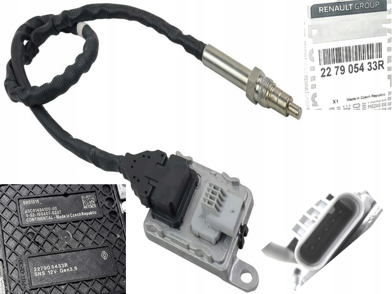 Купить Датчик nox master 3 2.3 dci 227905444r оригинал