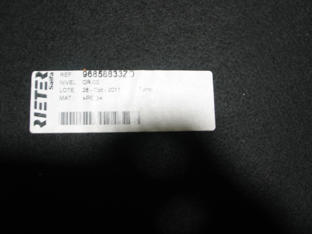 фото №10, Полиця підлога плита обшивка багажника citroen c3 van