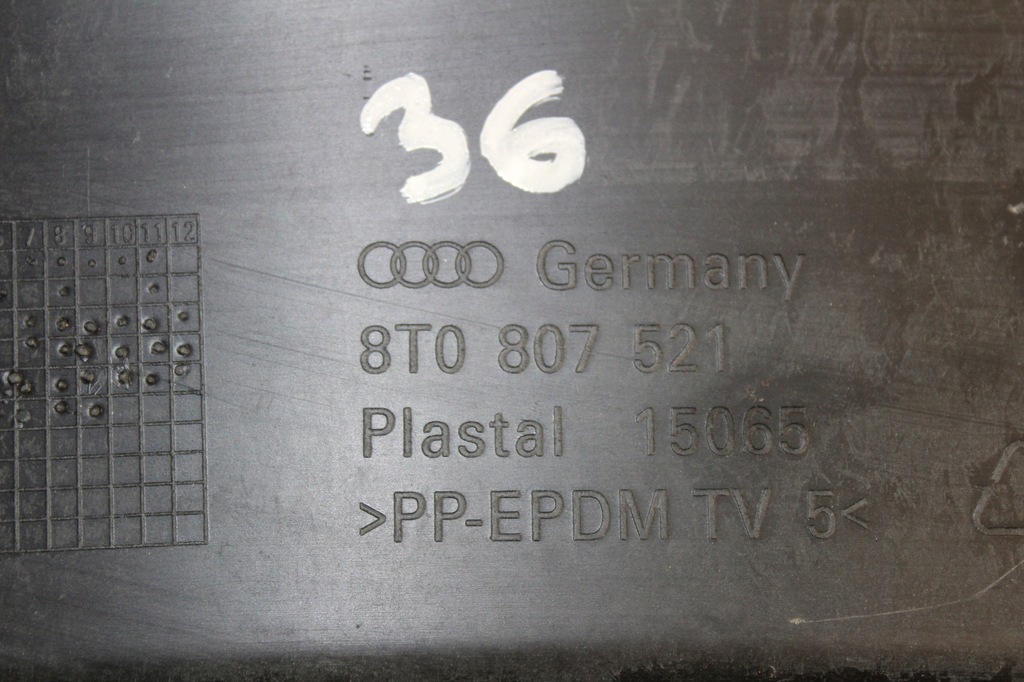 фото №8, Диффузор бампер задняя audi a5 8t полный bdb структура