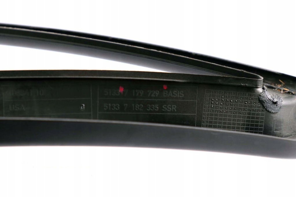 фото №12, Bmw x6 e71 защита рамка стекло задних левых дверь czarna 7179729