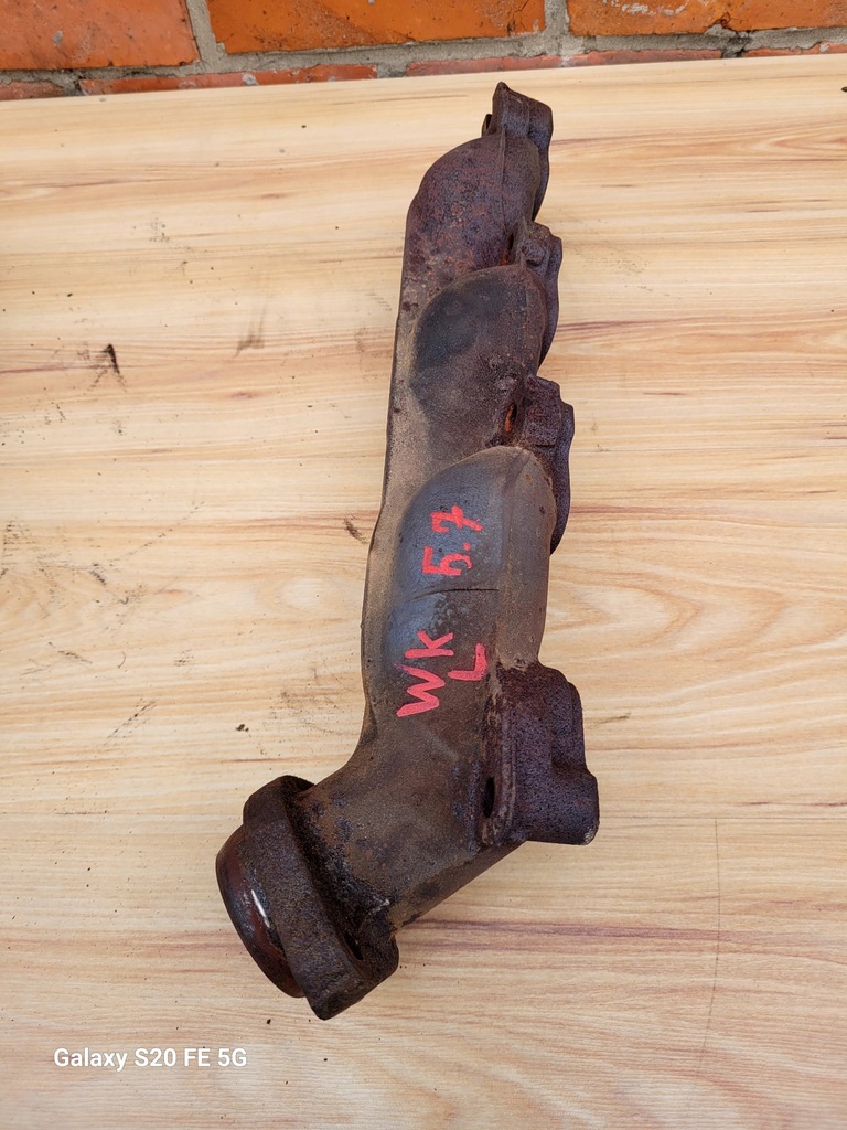 фото №13, Jeep grand cherokee wk 5.7 коллектор выпускной левый