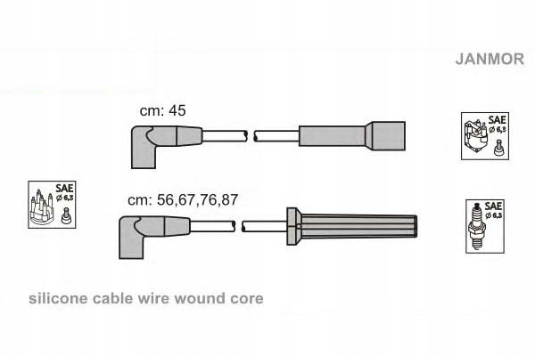 фото №2, Дроти запалювання kpl. daewoo janmor