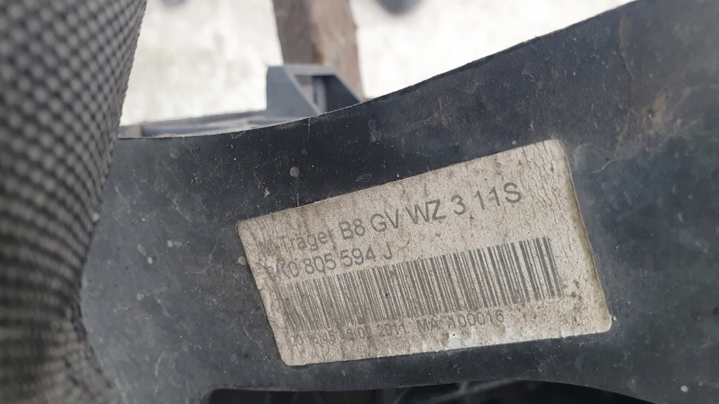 Audi a4 b8 8k0 07-12 2.0 tdi ремень передний радиатор усилитель вентиляторы с Разборки