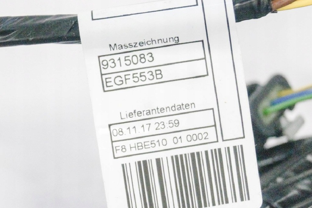 фото №8, Bmw x3 f25 джгут трубопровід бампера передній 61129335481 9335481 2013