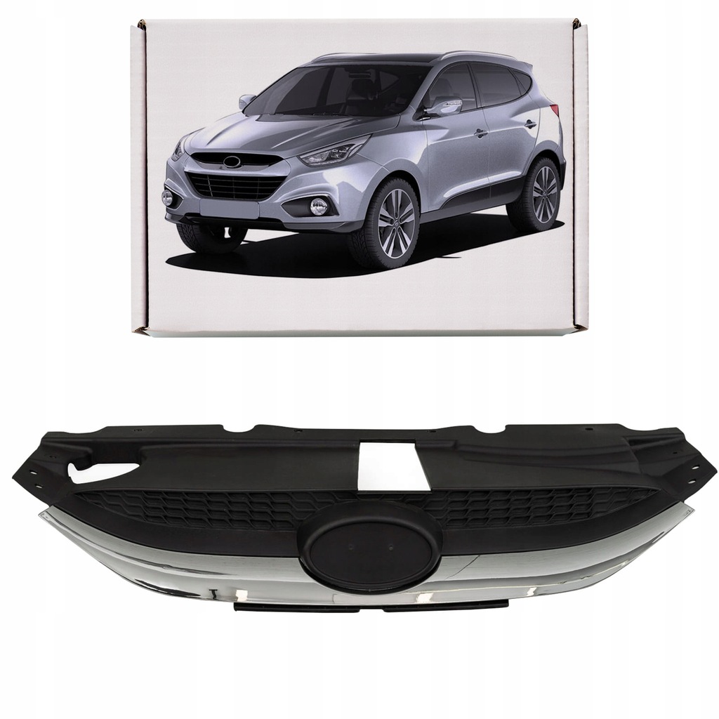 фото №1, Hyundai ix35 2010-2015 решётка радиатора радиатора решётка радиатора хромированный 863512y000