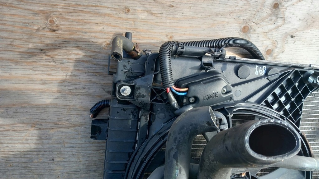 фото №8, Opel meriva lift a 1.7 cdti радіатор вентилятор комплект