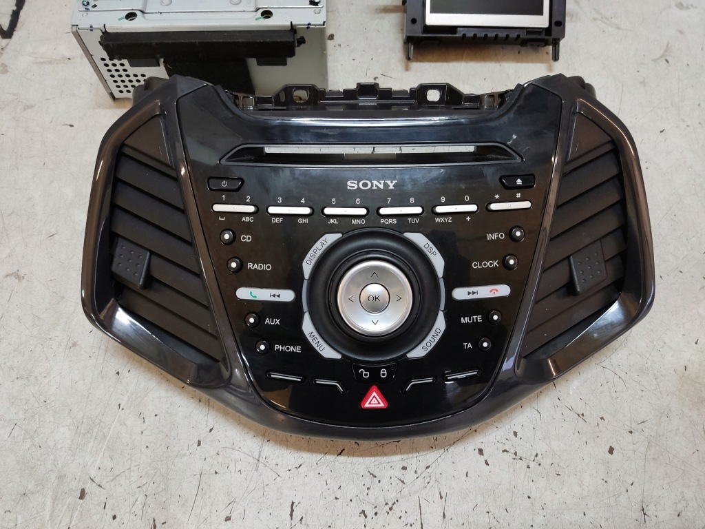 фото №2, Ford ecosport радіо cd дисплей панель sony f1e9-18c815-hk