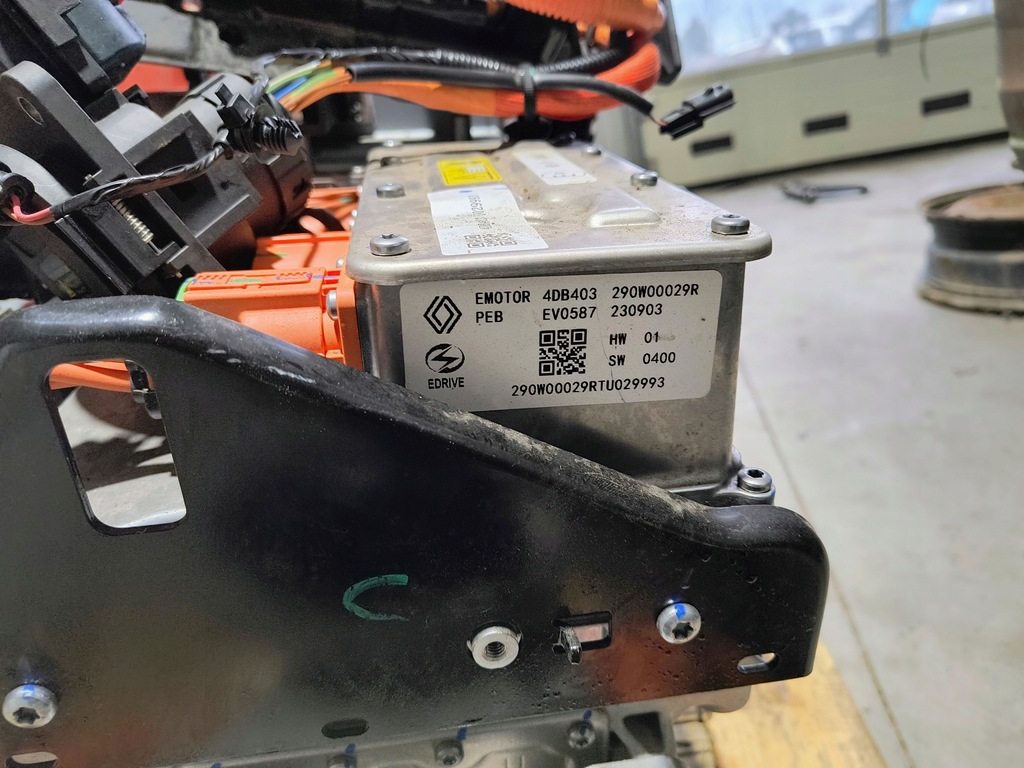 фото №9, Dacia spring двигун коробка передач привідний вал електропроводка роз'єм комплект 4db403