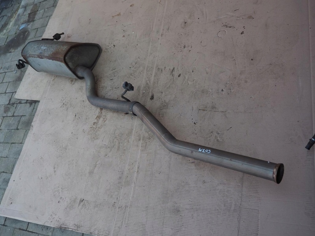 Гаситель конечный труба mercedes w203 2.2 cdi седан Оригинал