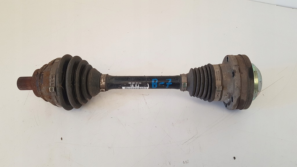 фото №1, Vw passat b7 cc приводной вал левая перед 1k0407271ee