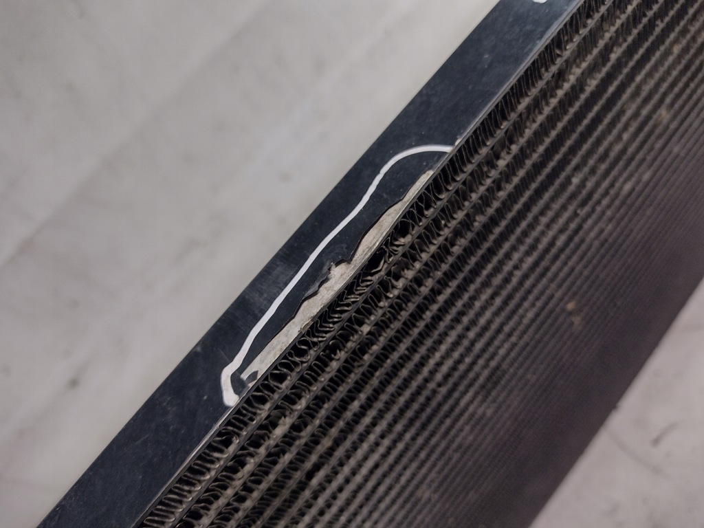 фото №8, Радіатор кондиціонера audi a3 8l 1,6b 1j0820411d