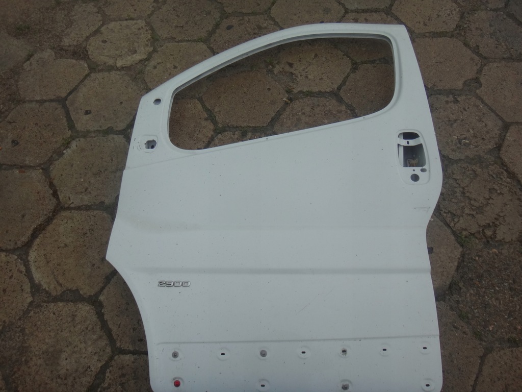 фото №10, Двері ліва przó передні vivaro trafic ii 06 білий