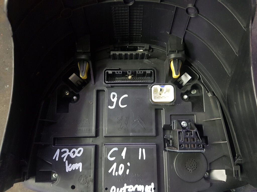 фото №8, Citroen c1 ii peugeot 108 1.0 автоматическая коробка передач 14-, счетчик