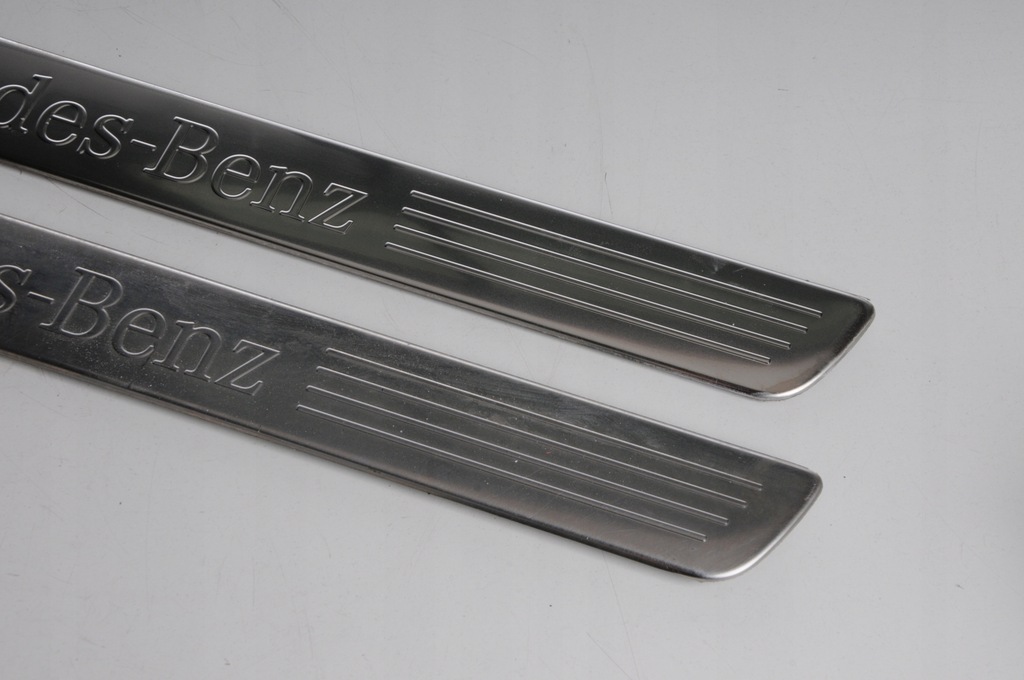 фото №7, Mercedes w246 накладки пороговые передние