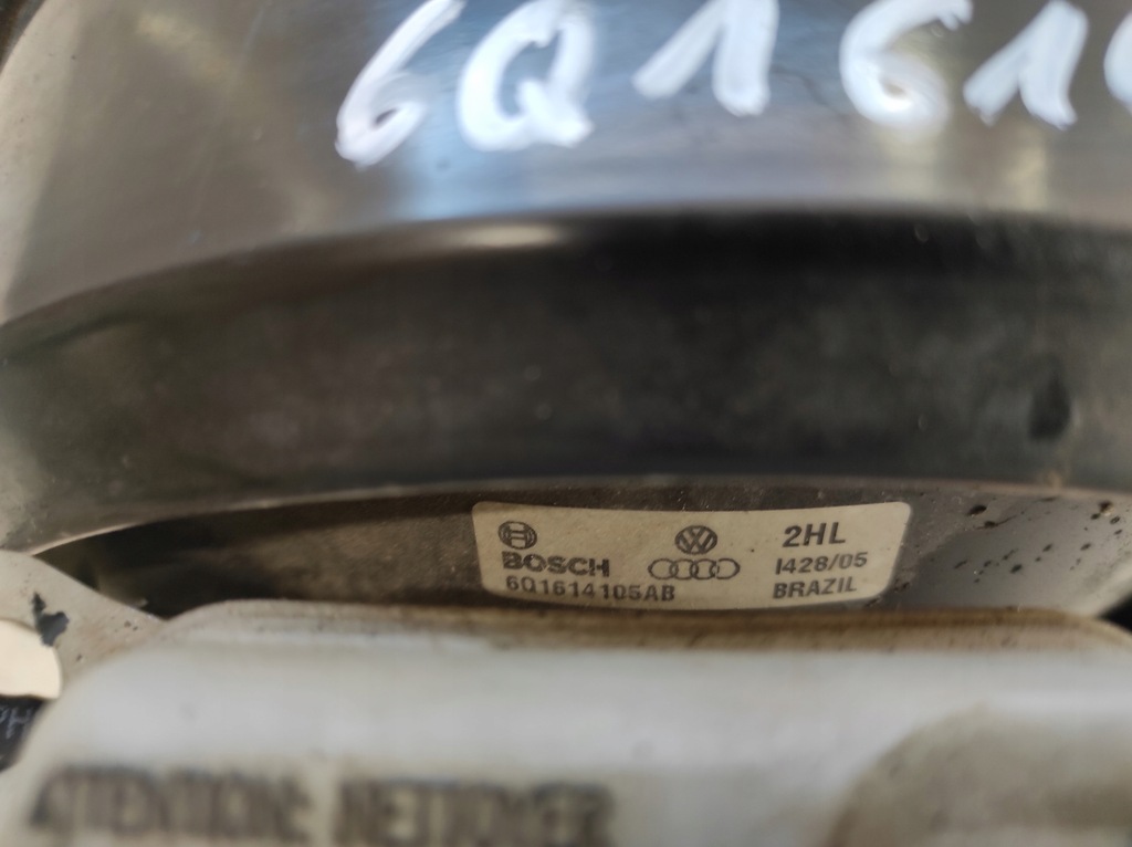 фото №6, Vw fox 03- 1.2 підсилювач гальм гальмівні 6q1614105ab