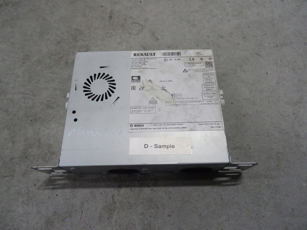 фото №1, Радіо navi навігація renault megane iv lift