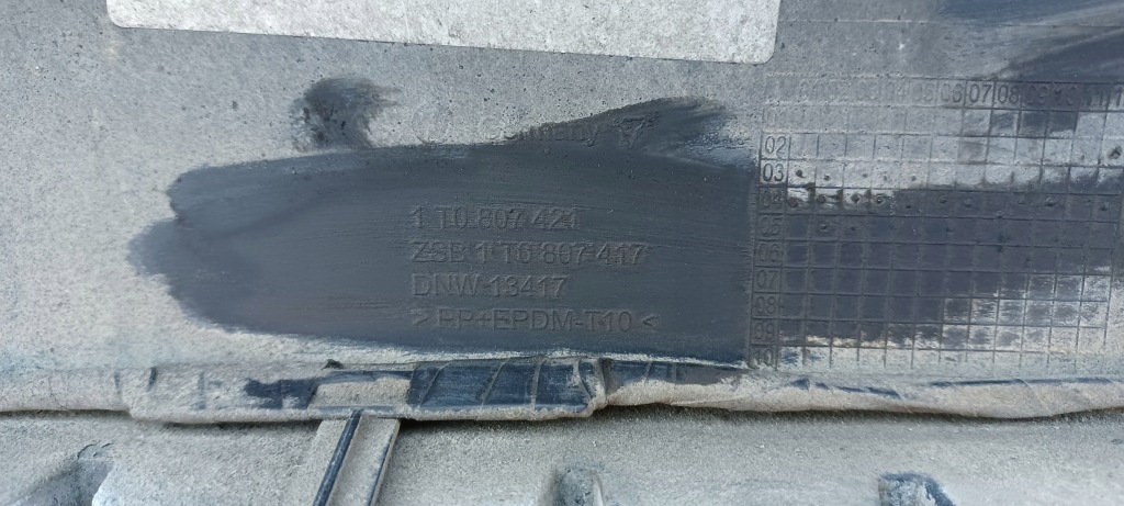 фото №16, Vw touran i бампер задний задняя pdc