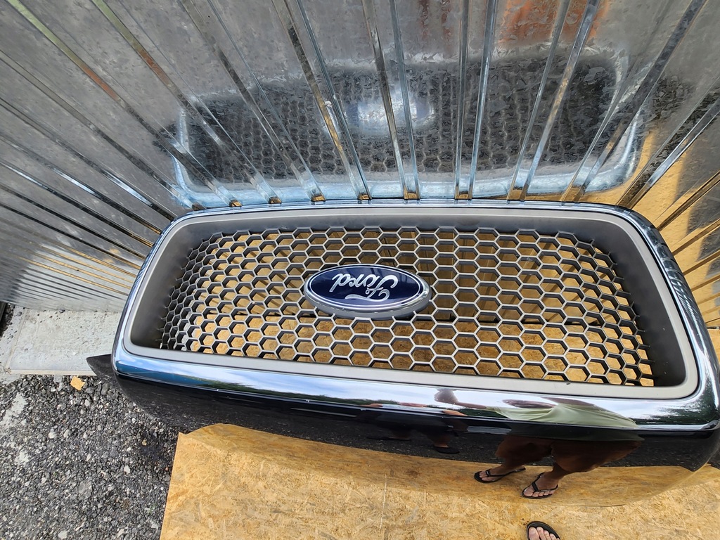 фото №10, Ford f150 xi 03-08 капот з решітка решітка радіатора