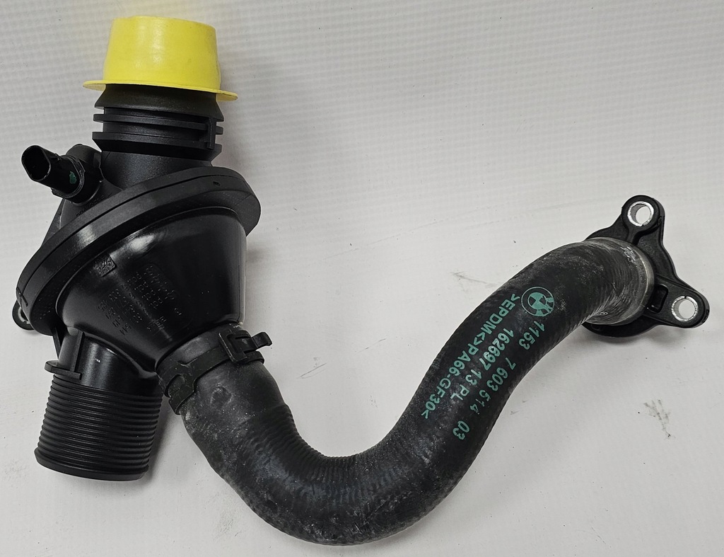 фото №1, Новий оригінальний термостат + шланг bmw - 8635689