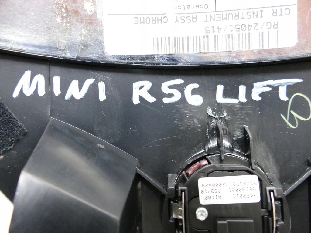 фото №5, Mini cooper r56 lift рамка корпус спидометра 10r