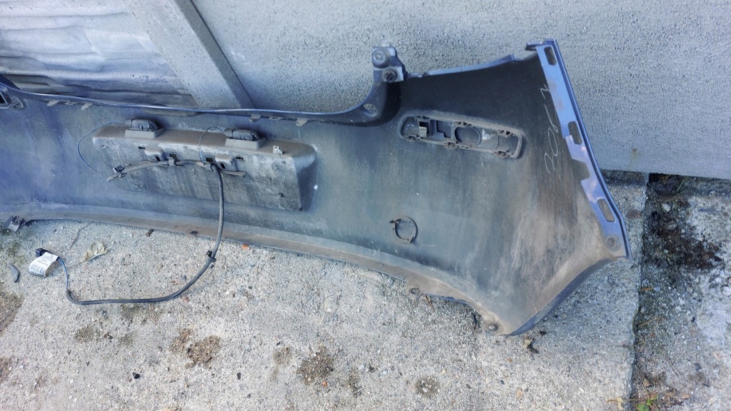 фото №10, Renault clio iii 05- бампер задняя tej47