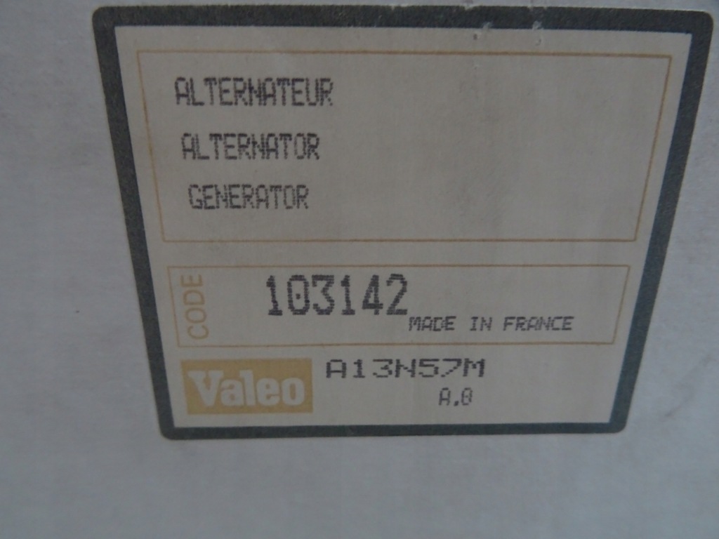 Купити Генератор valeo 2103142 volvo penta