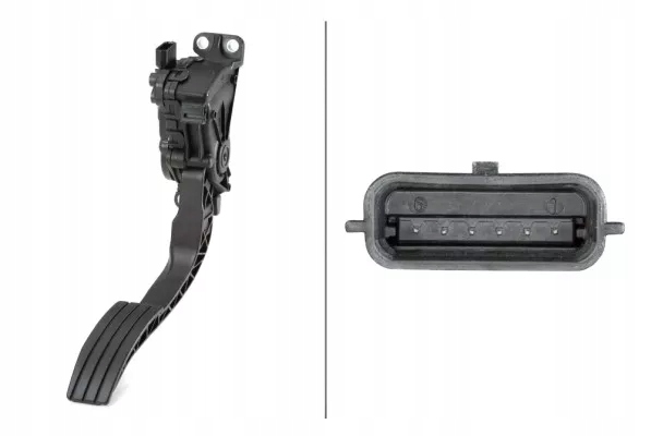 фото №2, 6pv010946-201 педаль газа renault twingo 07- hella