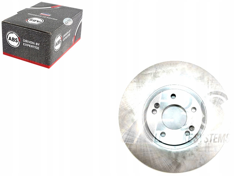 фото №1, Abs17834 тормозные диски тормозные 2szt. hyundai santa fe i