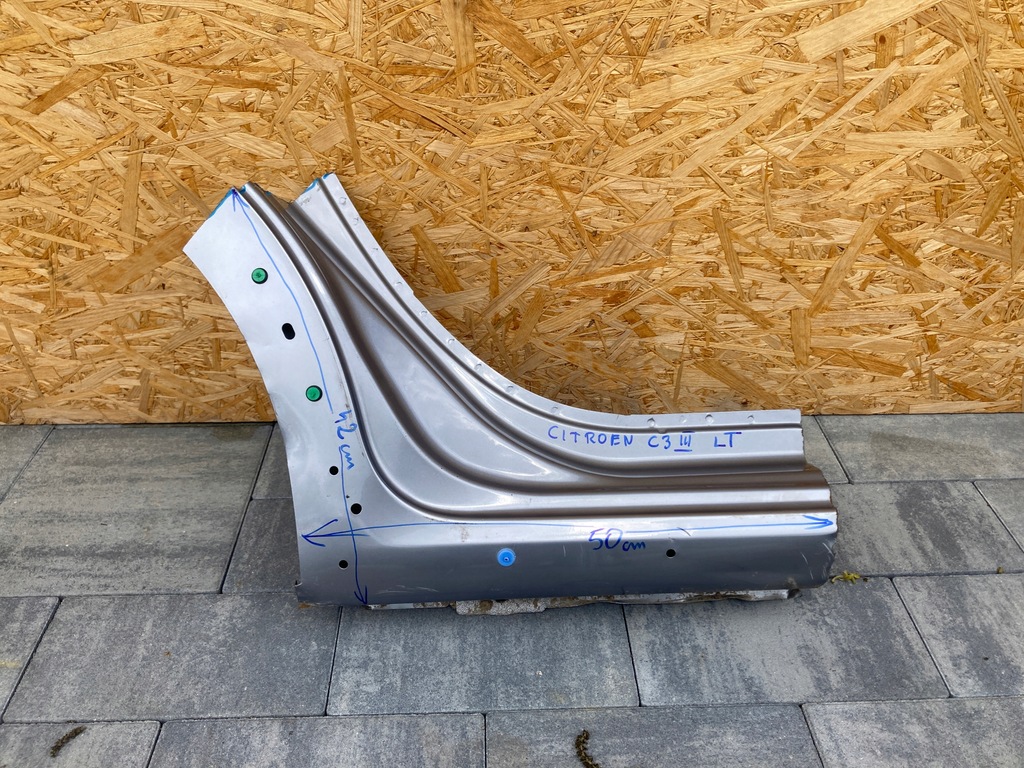 фото №1, Поріг правий задня права задня citroen c3 iii 3 lift 16-23r sx