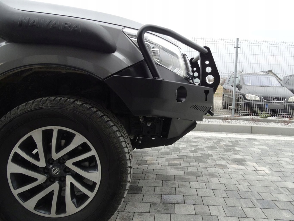 фото №10, Бампер стальной передний перед nissan navara d23